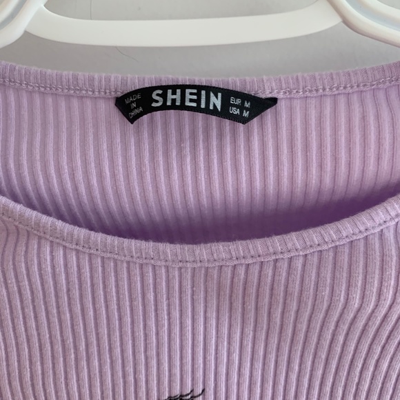 Dragon Print Lettuce Edge Tee - Picture 3 of 4